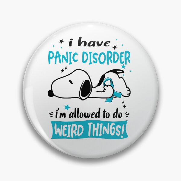 Item preview, I Have Panic Disorder I Am Allowed To Do WEIRD THINGS!  designed and sold by Wlsnpeggy.