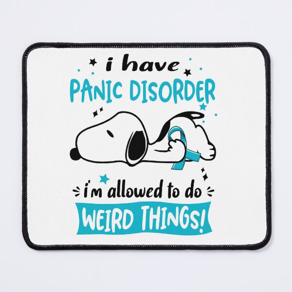 Item preview, I Have Panic Disorder I Am Allowed To Do WEIRD THINGS!  designed and sold by Wlsnpeggy.
