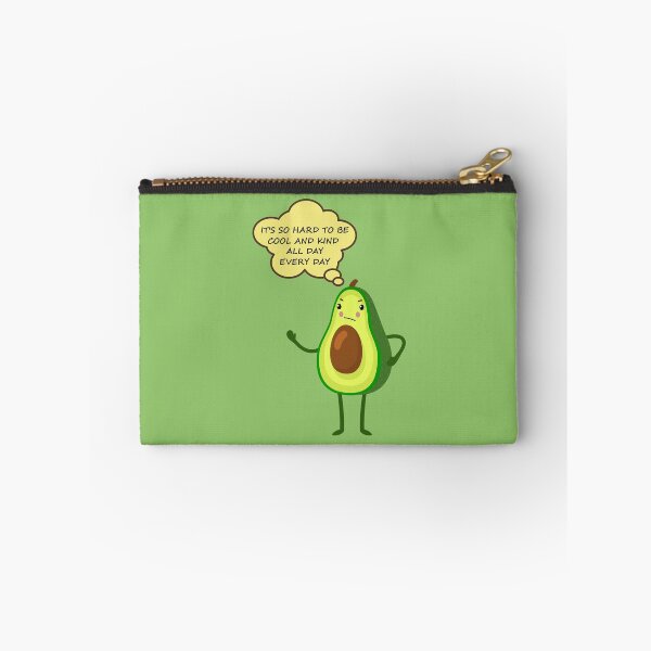 Item preview, it's so hard to be cool and kind all day every day shirt, avocadoshirt, avocadogift, veganshirt, funnyavocado, gift ideas designed and sold by ZiZoZinAA.