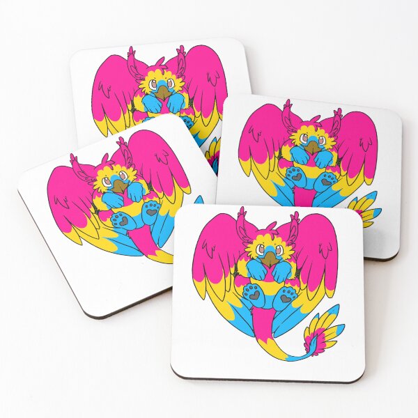 Item preview, Pansexual Pride Griffin designed and sold by Beckasaurus.