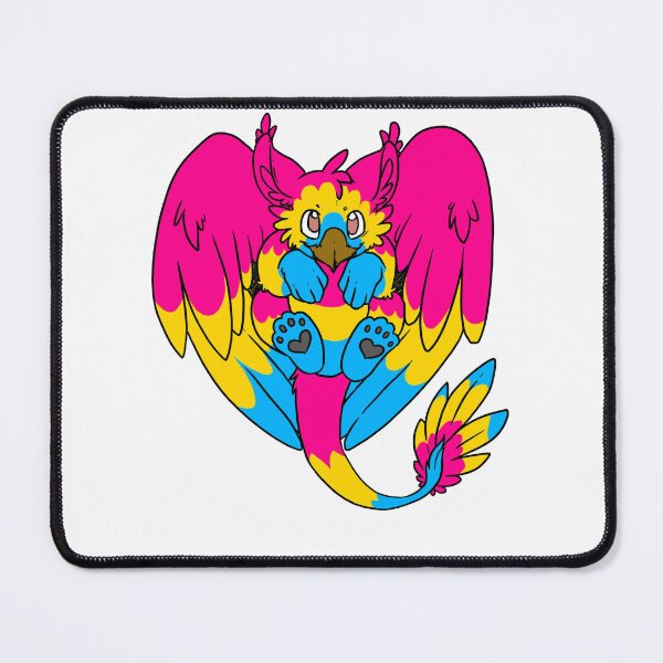 Item preview, Pansexual Pride Griffin designed and sold by Beckasaurus.