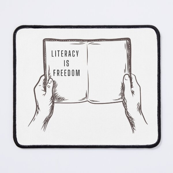 Item preview, LITERACY IS FREEDOM designed and sold by ARTSY-K.