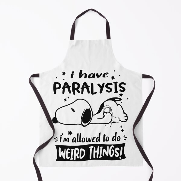 Item preview, I Have Paralysis I Am Allowed To Do WEIRD THINGS! designed and sold by Wlsnpeggy.