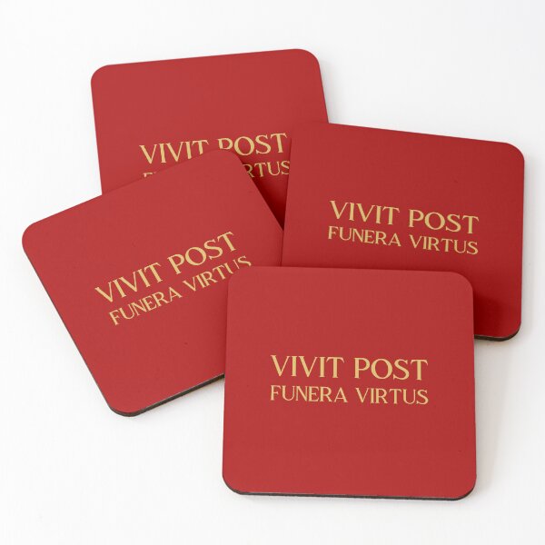 Item preview, Vivit Post Funera Virtus Gold designed and sold by VRedBaller.