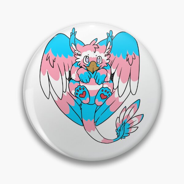 Item preview, Transgender Pride Griffin designed and sold by Beckasaurus.