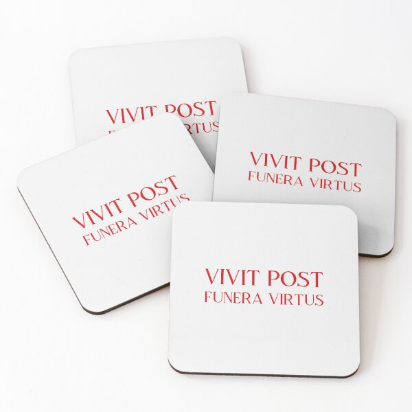 Item preview, Vivit Post Funera Virtus Red designed and sold by VRedBaller.