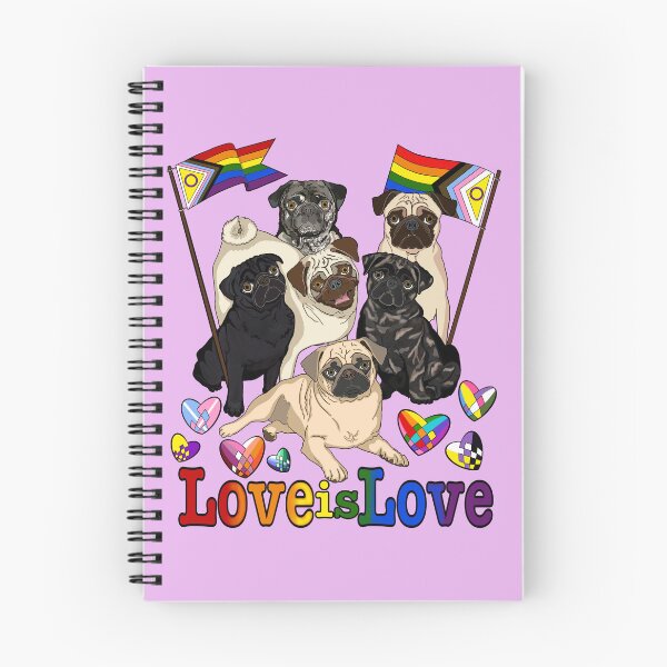 Item preview, Pugs for Pride! designed and sold by FivePugs.