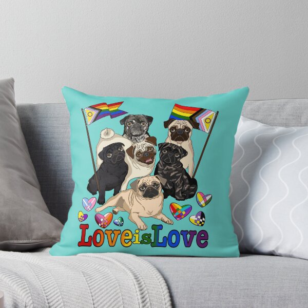 Item preview, Pugs for Pride! designed and sold by FivePugs.
