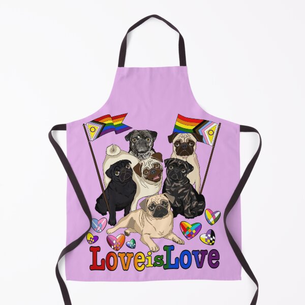 Item preview, Pugs for Pride! designed and sold by FivePugs.