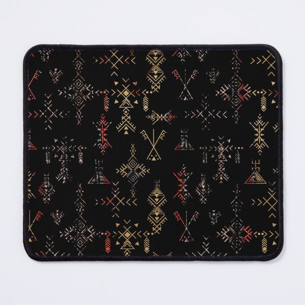 Item preview, Black ethnic symbol pattern designed and sold by ILOVECHIWAWA.
