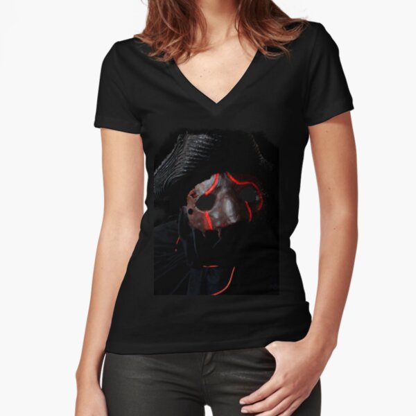 Fitted V-Neck T-Shirt