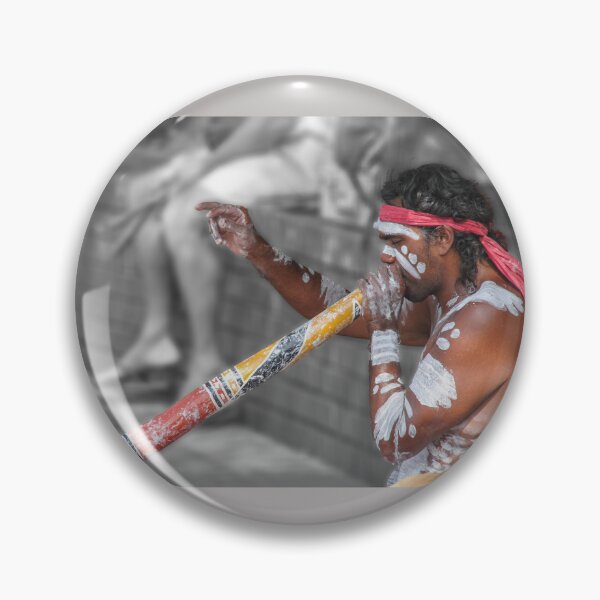 Item preview, Playing the didgeridoo  designed and sold by indiafrankk.