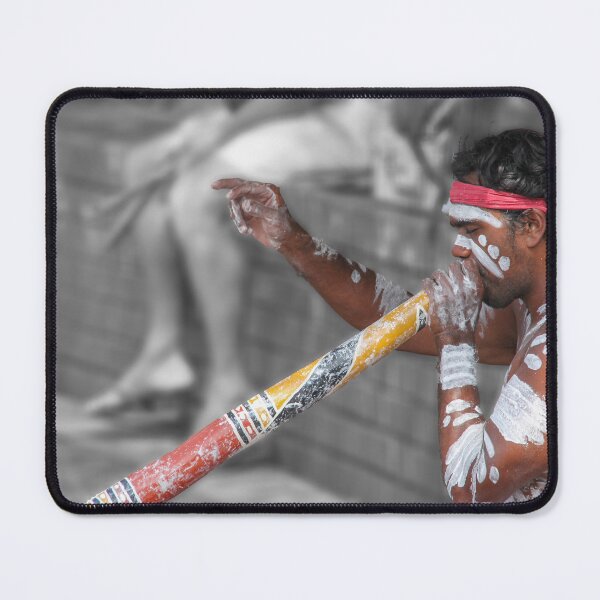 Item preview, Playing the didgeridoo designed and sold by indiafrankk.