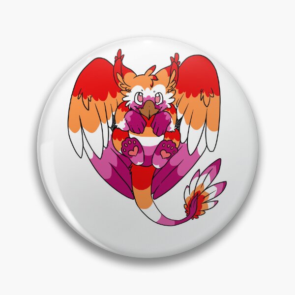 Item preview, Lesbian Pride Griffin designed and sold by Beckasaurus.