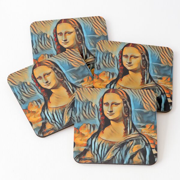 Item preview, "Mona Lisa (6)" great art reimagined  designed and sold by thalasson.