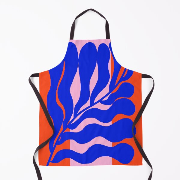 Item preview, Modern Minimalist Scandinavian Blue Leaf designed and sold by Deutschic.