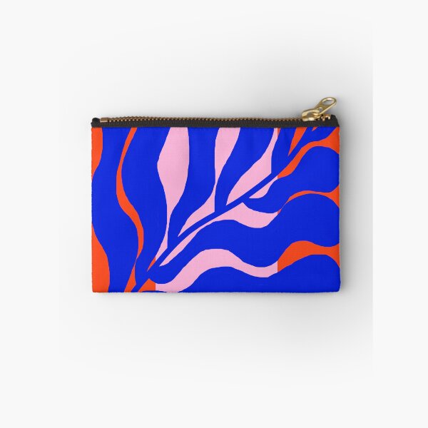Item preview, Modern Minimalist Scandinavian Blue Leaf designed and sold by Deutschic.