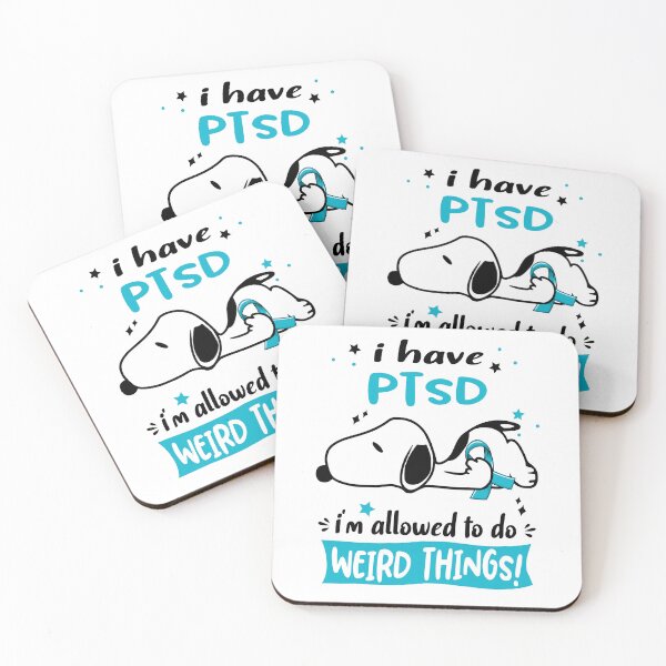 Item preview, I Have PTSD I Am Allowed To Do WEIRD THINGS!  designed and sold by Wlsnpeggy.
