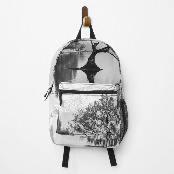 Item preview, Wanaka Tree Black and White New Zealand Landscape designed and sold by JoshuaSmall.