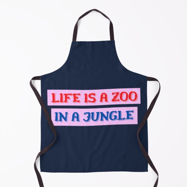 Item preview, Life Is A Zoo In A Jungle - Life Quote designed and sold by changemylife.