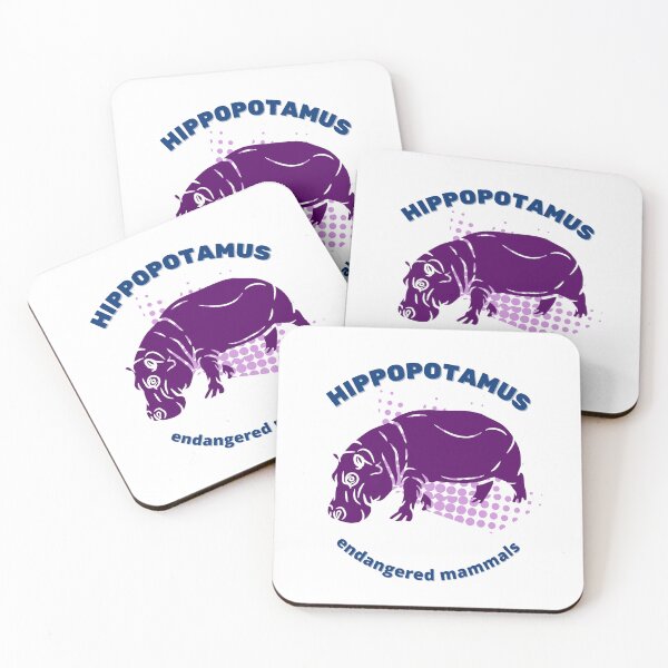 Item preview,  Hippopotamus designed and sold by yassooarts.