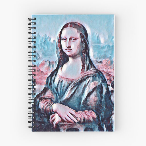 Item preview, "Mona Lisa (7)" great art reimagined  designed and sold by thalasson.