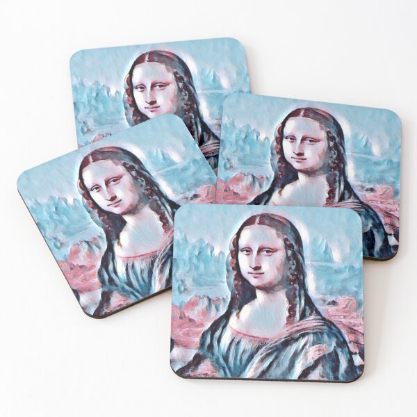 Item preview, "Mona Lisa (7)" great art reimagined  designed and sold by thalasson.