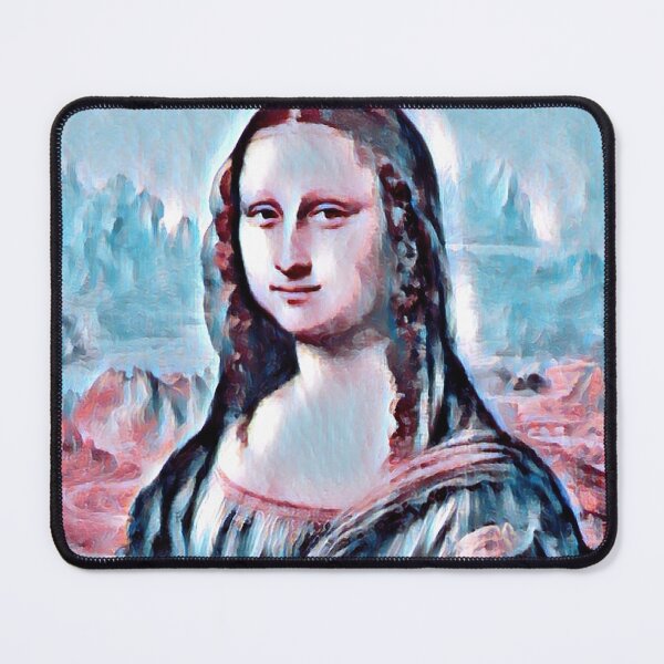 Item preview, "Mona Lisa (7)" great art reimagined designed and sold by thalasson.