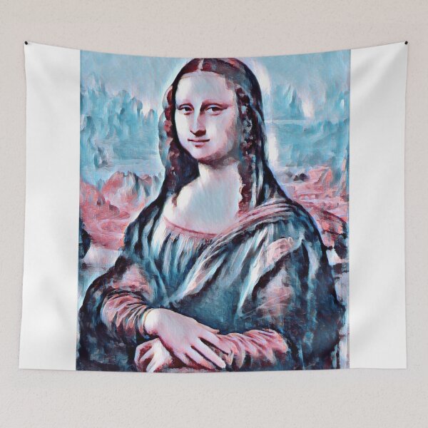 Item preview, "Mona Lisa (7)" great art reimagined  designed and sold by thalasson.