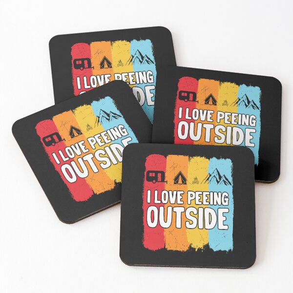 Item preview, I Love Peeing Outside Funny Camping Lover designed and sold by SharpThreadZ.