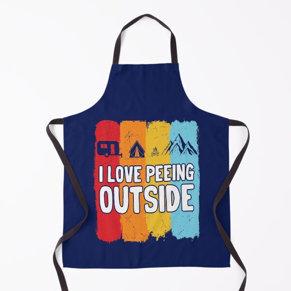 Item preview, I Love Peeing Outside Funny Camping Lover designed and sold by SharpThreadZ.