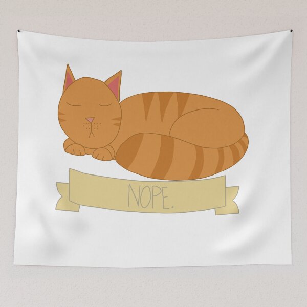 Item preview, Snoozing cat designed and sold by mutterfly.