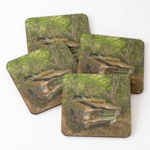 Item preview, Abandoned Junker in the Woods designed and sold by kenmo.