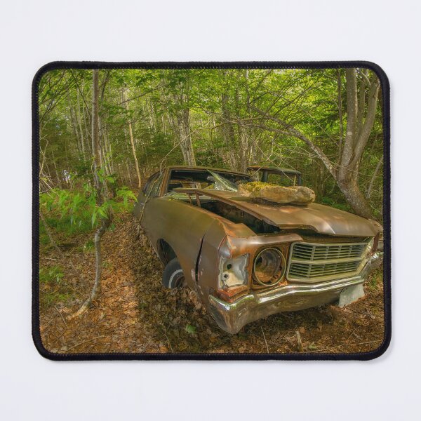 Item preview, Abandoned Junker in the Woods designed and sold by kenmo.