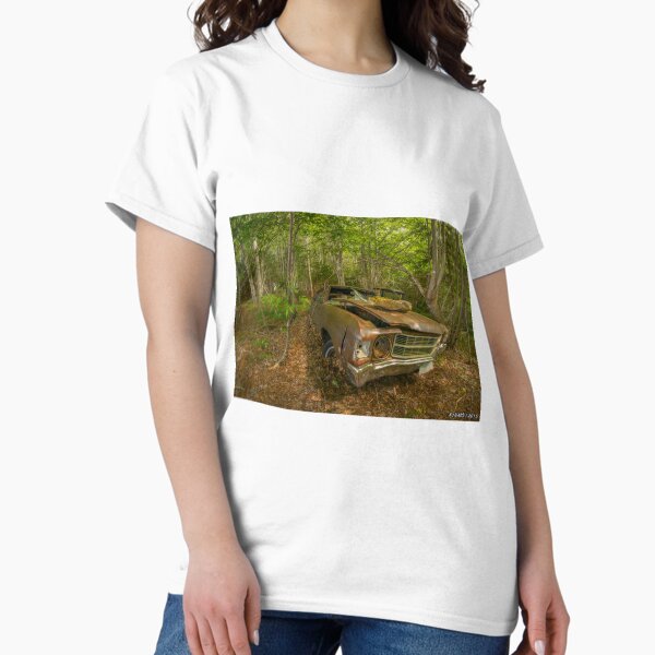 Item preview, Abandoned Junker in the Woods designed and sold by kenmo.