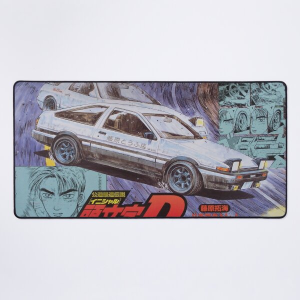 Item preview, Takumi vs Ryosuke (AE86 vs FC RX-7) designed and sold by IHolyBreadI.