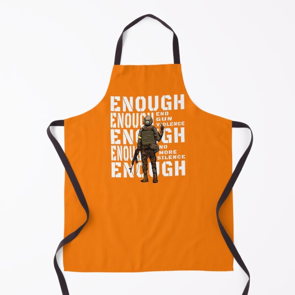 Item preview, Enough End Gun Violence In June We Wear Orange Yellow Blue designed and sold by Aide.