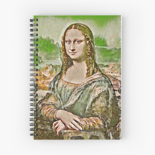 Item preview, "Mona Lisa (8)" great art reimagined  designed and sold by thalasson.