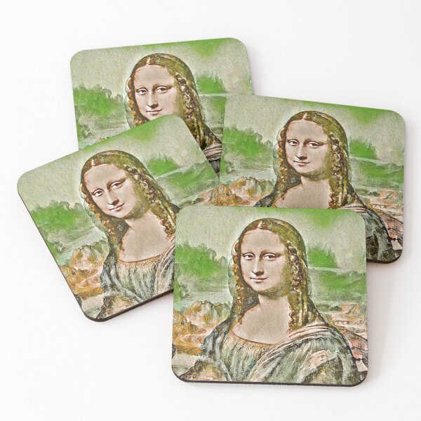 Item preview, "Mona Lisa (8)" great art reimagined  designed and sold by thalasson.