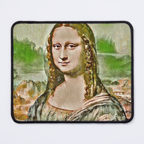 Item preview, "Mona Lisa (8)" great art reimagined designed and sold by thalasson.