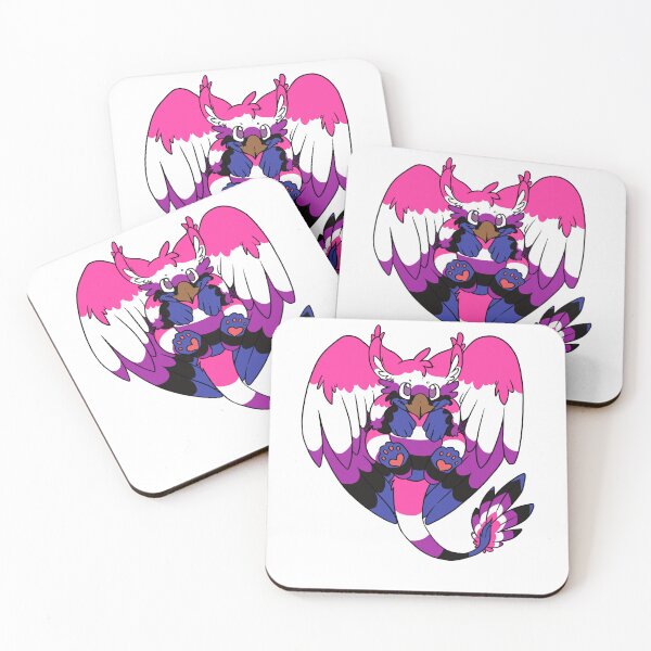 Item preview, Genderfluid Pride griffin designed and sold by Beckasaurus.