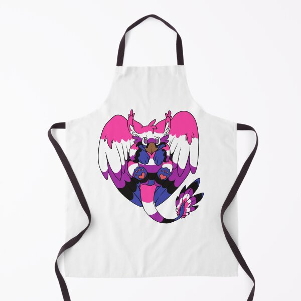 Item preview, Genderfluid Pride griffin designed and sold by Beckasaurus.