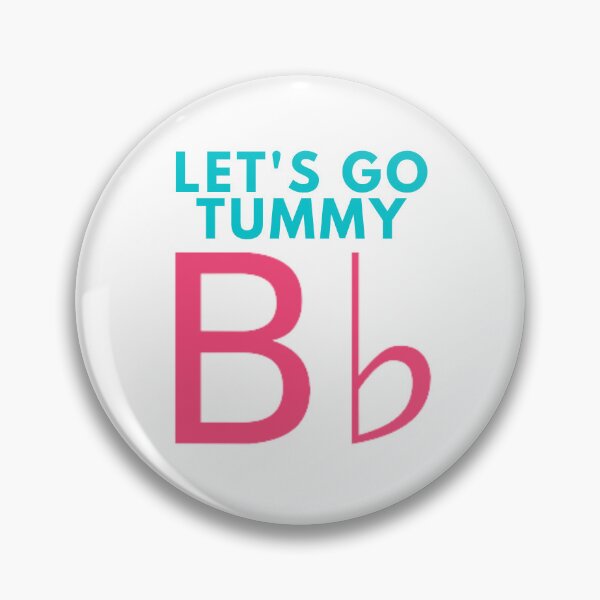 Item preview, Let's GO Tummy - B Flat designed and sold by dome5150.