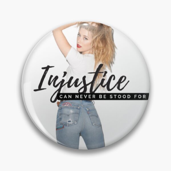 Item preview, Amber Heard | Injustice Can Never Be Stood For  designed and sold by raloinn.