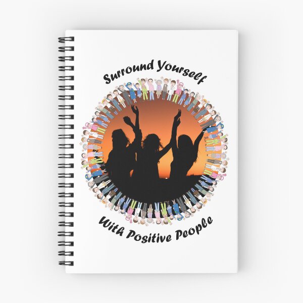 Item preview, Surround Yourself With Positive People designed and sold by K0tK0tu.