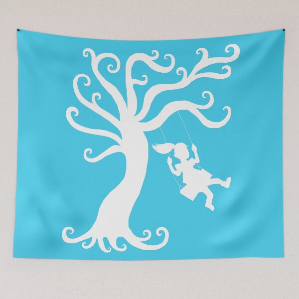 Item preview, Carefree Spring Tree Silhouette  designed and sold by Deborah Camp.