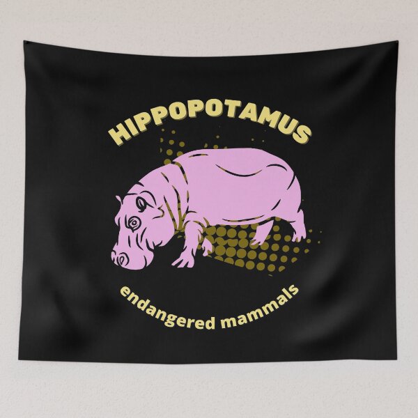 Item preview, Hippopotamus designed and sold by yassooarts.