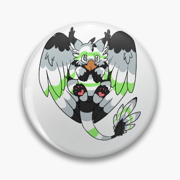 Item preview, Agender Pride Griffin designed and sold by Beckasaurus.