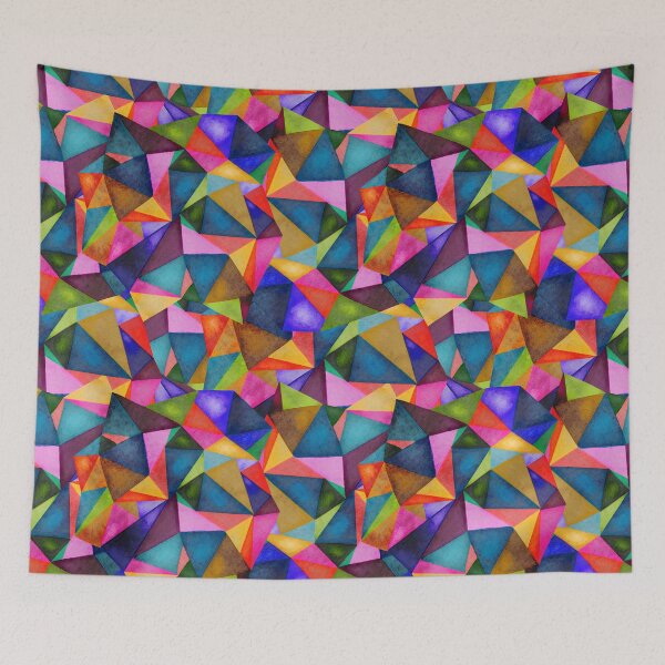 Item preview, Geometric Pride - Rainbow  designed and sold by Squarebird.