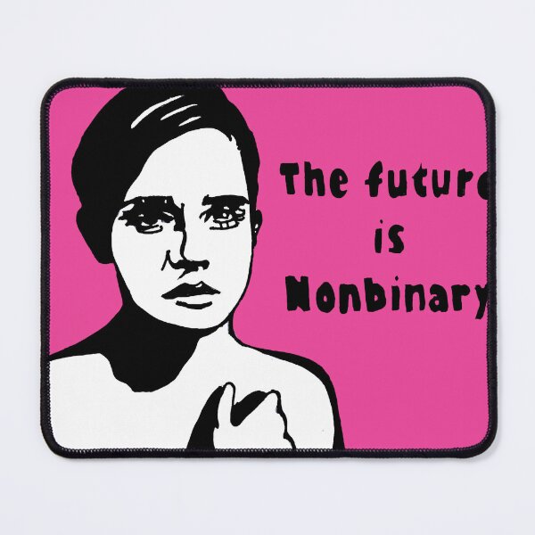 Item preview, The future is nonbinary designed and sold by brandydevoid.